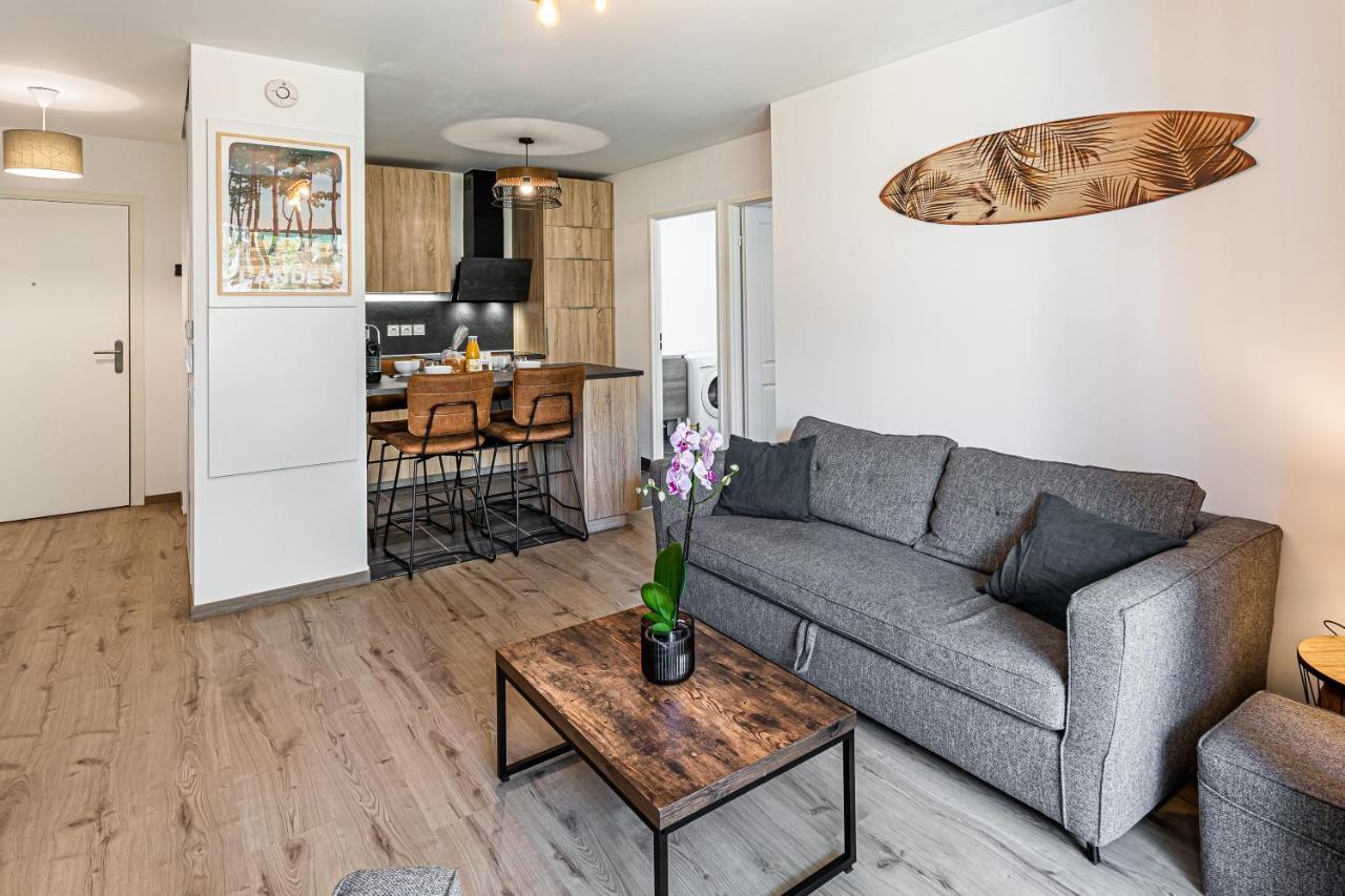 Apartamento Atlantic Selection - Le Galupat - Au Calme Avec Jardin & Parking Capbreton Exterior foto