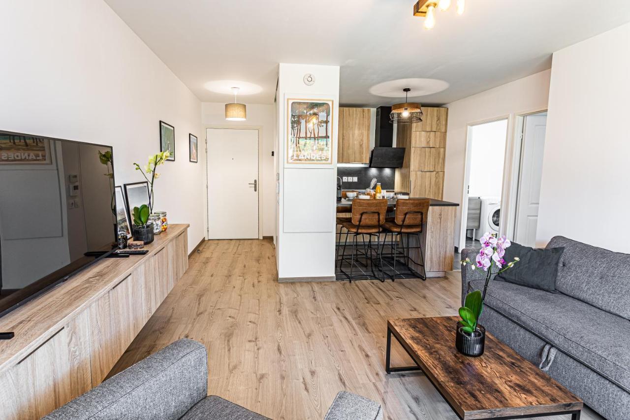 Apartamento Atlantic Selection - Le Galupat - Au Calme Avec Jardin & Parking Capbreton Exterior foto